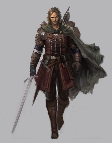 Lotr Ranger, Witcher Dnd, Wandering Knight, Forgotten Realms, Dark Soul, Fantasy Setting, Fantasy Rpg, Medieval Fantasy, The Witcher