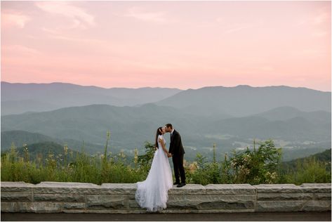 Foothills Parkway wedding photos in the Great Smoky Mountains National Park. Smokies elopement in Townsend, Tennessee. Great Smoky Mountains Engagement Photos, Foothills Parkway Tennessee Wedding, Cades Cove Wedding Photos, Foothills Parkway Elopement, Foothills Parkway Tennessee, Cades Cove Tennessee Photography, Smoky Mountain Wedding Elopements, Smokey Mountain Elopement, Smoky Mountains Wedding