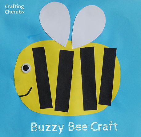 Bumble Bee Craft, Bee Craft, Bugs Preschool, Bee Activities, Weather Crafts, Insect Crafts, Buzzy Bee, Tiger Crafts, Bug Crafts