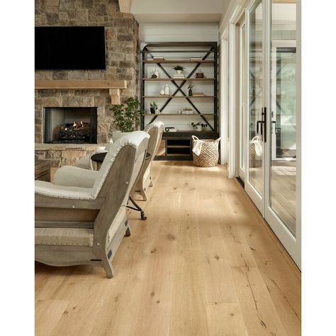 Shaw Floors Scottsmoor Oak 9/16" Thick x 7-1/2" Wide Engineered Hardwood Flooring | Wayfair Hardwood Floor Colors, Wood Floors Wide Plank, Floor Colors, Flooring Ideas, Engineered Wood Floors, Engineered Hardwood Flooring, Vinyl Plank Flooring, Luxury Vinyl Plank, Plank Flooring