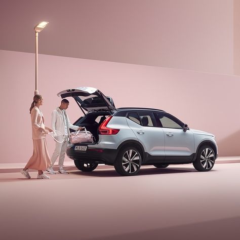 Volvo XC40 Recharge pure electric | Volvo Cars Electric Volvo, Volvo Xc40 Recharge, Xc40 Recharge, Car Png, Volvo Xc, Car Advertising Design, Car Poses, Dark Art Photography, Volvo Xc40