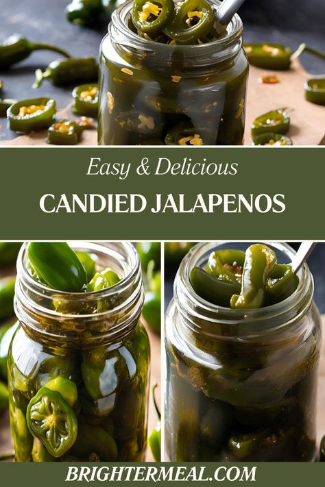 Candied Jalapenos Recipe (Homemade Cowboy Candy) Candied Jalapenos Small Batch, Cowboy Candied Jalapenos, Cowboy Jalapeno Candy, Candied Jalapenos Recipe Easy, Cowboy Candy Jalapenos Easy, Cowboy Candy Jalapenos Canning Recipes, Candied Jalapeno Recipes, Cowboy Candy Jalapenos, Candied Jalapenos Recipe