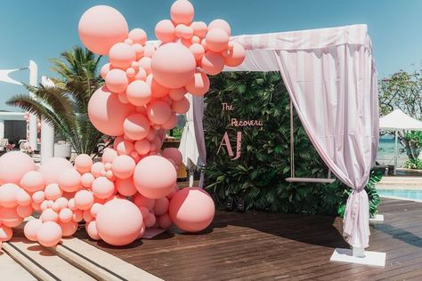 Beverly Hills Hotel Bridal Shower Theme, Beverly Hills Hotel Theme Party, Beverly Hills Hotel Party, Bahamas Decor, Cabana Pool Party, Hotel Pool Party, Hayman Island, Birthday Dream, Open Photo