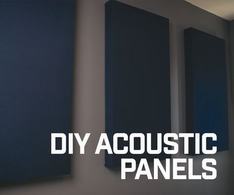 Diy Noise Cancelling Wall, Sound Proof Wall Design, Diy Acoustic Wall Panels, Acoustic Foam Wall Design, Diy Sound Proofing Walls Cheap, Diy Sound Absorbing Panels, Sound Panels Diy, Soundproof Room Diy, Diy Acoustic Panels