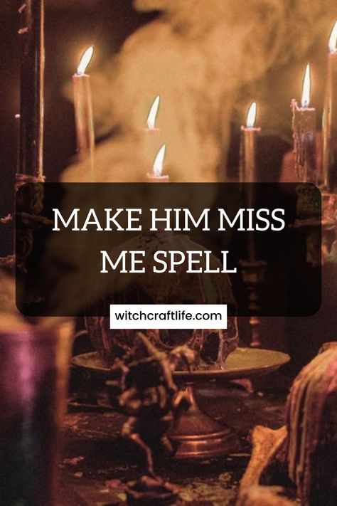 Are you tired of feeling like your ex has moved on while you're still holding onto feelings? If you want to make him miss you, try casting a "Make Him Miss Me" spell. Our ultimate guide features 10 powerful spells, step-by-step instructions, and expert tips to help you win back your lover. From easy love potions to elaborate rituals, we've got you covered. Don't let him forget about you - learn how to make him miss you like crazy today! Make Him Miss Me Spell, Spell To Forget A Lover, Spell To Forget Someone You Love, Make Him Apologize Spell, Spells To Make Him Regret, Spell To Make Him Miss You, Make Him Miss You Spell, Spell To Make Someone Miss You, Make Him Regret Losing You Spells