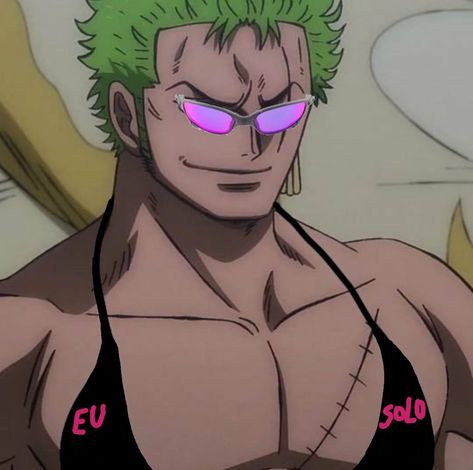 Cursed Zoro Images, Zoro Funny Icon, One Piece Cursed Pictures, Cursed One Piece Images, Zoro Meme, Zoro Supremacy, Zoro Funny, Zoro Icons, Funny Cartoon Photos