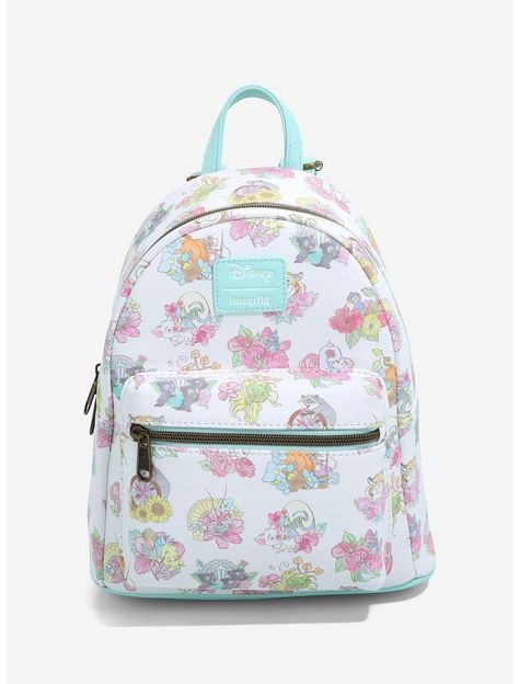 Loungefly Disney Sidekicks Floral Mini Backpack Disney Sidekicks, Disney Bags Backpacks, Backpack Collection, Swimming Anime, Stitch Jewelry, Disney Loungefly, Disney Bags, Mini Backpacks, Loungefly Bag