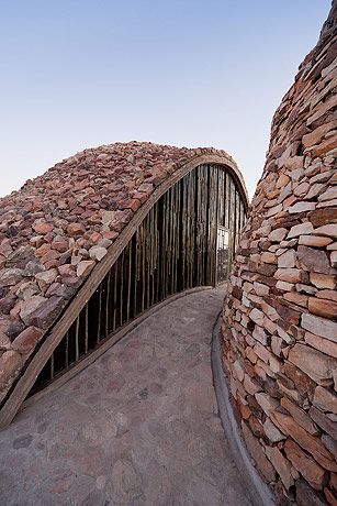 Mapungubwe Interpretation Centre by Peter Rich Architects Interpretation Centre, Stone Facade, Earth Design, Architectural Photographers, Facade Design, Architectural Inspiration, Facade House, Contemporary Architecture, Amazing Architecture