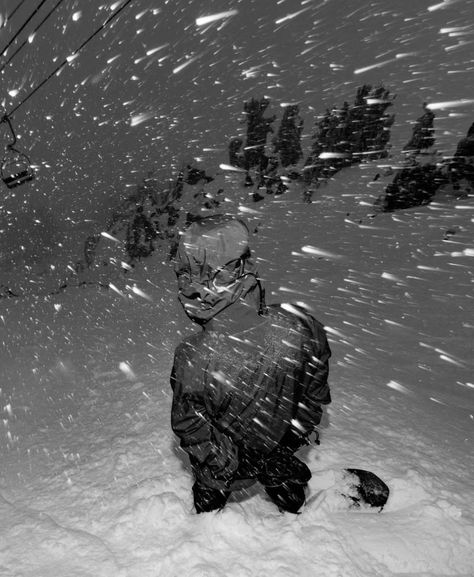 The Snow, A Man, Black And White, On Instagram, White, Black, Instagram