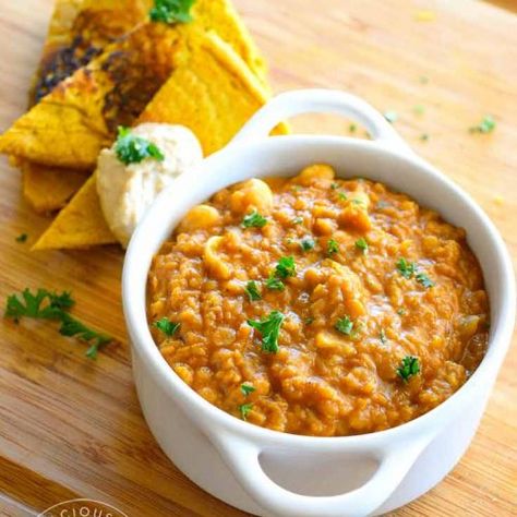 Garam Masala Red Lentil Stew Recipe | The Gracious Pantry Red Lentil Stew, Lentil Stew Recipes, Beef Jerky Recipes, Jerky Recipes, Healthy Beef, Red Lentils, Lentil Stew, Lentil Recipes, Masala Recipe