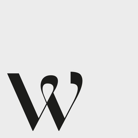 letter w. working on a font. #typography W In Different Fonts, W Typography Logo, W Font Letter, W Font Design, W Tattoo Letter, W Logo Design Ideas, W Letter Design, Letter W Design, N Typography