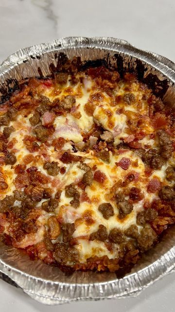 Pizza Bowls Low Carb, Low Carb Pizza Bowl, Crustless Pizza Bowl, Keto Pizza Bowl, Pizza In A Bowl, Kristy Keto, Pizza Bowls, Pizza Friday, Crustless Pizza