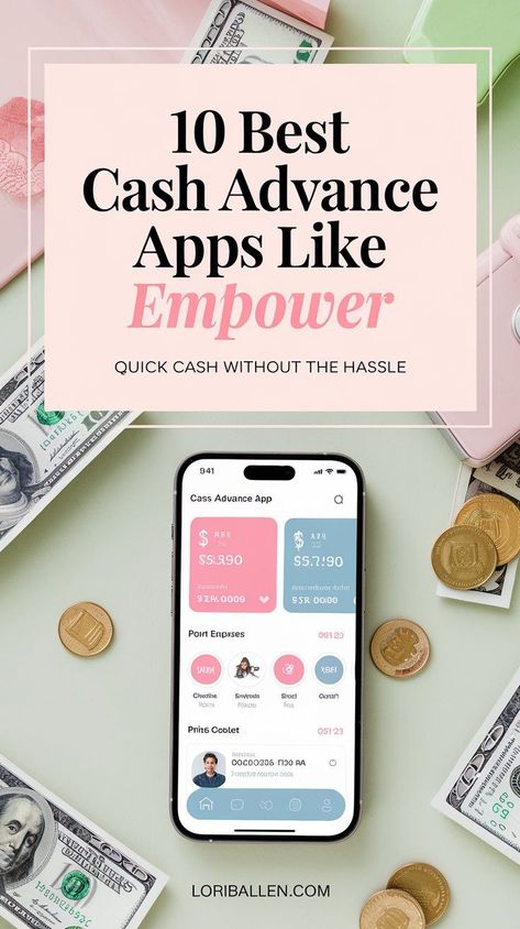 Looking for a quick cash solution without the high fees? Discover the top 10 cash advance apps like Empower that offer fast and easy access to funds. Perfect for managing unexpected expenses and avoiding payday loan pitfalls. Learn more at loriballen.com Job Celebration, Easy Loans, Budgeting Tools, Improve Your Credit Score, Cash Loans, Instant Cash, Fast Cash, Quick Cash, Payday Loans