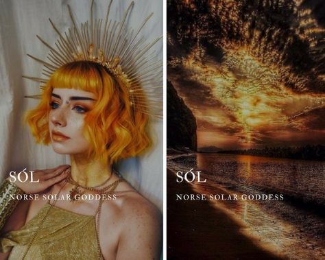 sol - norse solar goddess Sol Norse Mythology, Sol Goddess, Norse Goddess Names, Sol Norse Goddess, Norse Goddess Hella, Norse Goddess Thrud, Goddess Names, Norse Goddess, Greek Mythology Gods