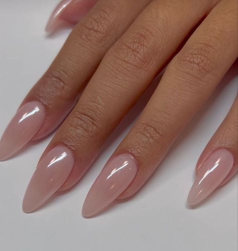 Neutral Stiletto Nails, Cancun Nails, Unghie Sfumate, Kutek Disney, Foot Nail, Milky Nails, Nude Nail, Nude Nail Designs, Modern Nails