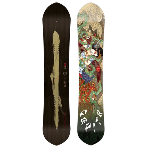 Snow Board Designs, Snowboard Board Design, Cool Snowboard Design, Snowboard Painting, Cool Snowboards, Snowboards Design, Snowboard Designs, Snowboard Magazine, Ski Fits