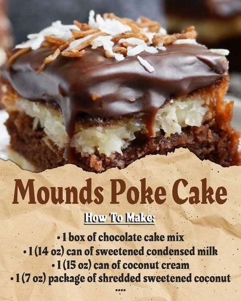 Cake Mix Desserts, Dessert Oreo, Poke Cake Recipes, Recipes Summer, Easy No Bake, Easy Summer Desserts, Gateaux Cake, Summer Dessert Recipes, Delicious Cake Recipes