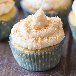 Vanilla Coconut Flour Cupcakes Gluten Free Cupcake Recipe Easy, Coconut Flour Cupcakes, Grain Free Cupcakes, Recipes Using Coconut Flour, Gluten Free Cupcake Recipe, King Arthur Flour Recipes, Gluten Free Milk, Coconut Flour Recipes, Gluten Free Cupcakes