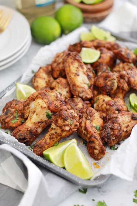 Cilantro Lime Chicken Wings | Chef Elizabeth Reese Cilantro Lime Chicken Wings, Lime Chicken Wings, Chicken Wings Recipes, Wings Recipes, Cilantro Lime Chicken, Lime Chicken, Air Fryer Chicken, Chicken Wing Recipes, Wing Recipes