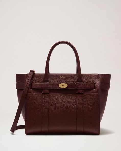 Mulberry Zipped Bayswater Leather Bag Mulberry Zipped Bayswater, Mulberry Tote, Mulberry Bayswater, Mulberry Bag, Iconic Bags, Coach Swagger Bag, Small Leather Goods, Tote Bag Design, Designer Bags