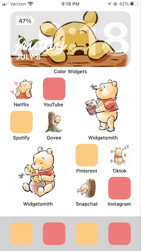 Ipad Wallpaper Winnie The Pooh, Winnie The Pooh Homescreen, Disney Homescreen, Apple Watch Wallpaper Winnie The Pooh, Winnie The Pooh App Icons, Purple Winnie The Pooh Wallpaper, Whinnies The Pooh Wallpaper Cute, Winnie The Pooh Background, Winnie Poo