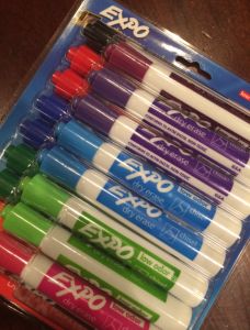 Why you should buy the big pack of markers for your child's teacher. PREACH! Expo Markers, Free Mail, Expo Marker, Study Essentials, Secondary Teacher, Ela Classroom, Beginning Of School, Dry Erase Markers, Love To Shop