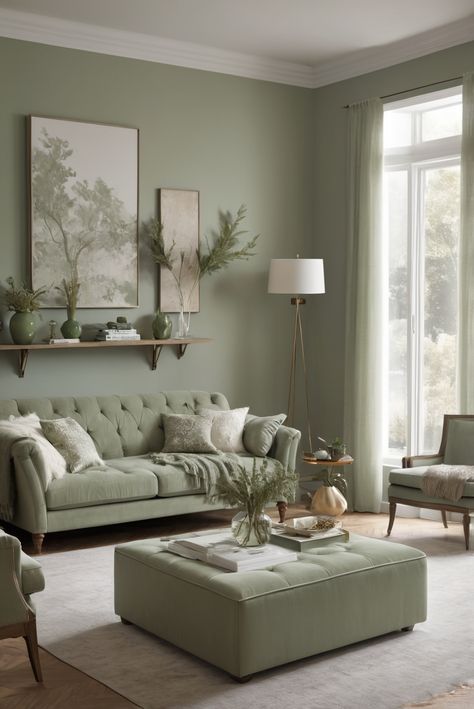 Explore the daily routine of an interior designer and discover how to effortlessly infuse elegance into your space with chic sage green accents.
#ad  


#ideasInspo
#wallpaint2024
 #color2024
 #DIYpainting
 ##DIYhomedecor
 #Fixhome Sage House Interior Design, Green Beige And Grey Living Room, Cream Living Room With Green Accents, Green And White Lounge, Cream And Green Interior, Taupe Green Living Room, Interior Design Green Living Room, Sage Green And Brown Living Room, Taupe And Green Living Room