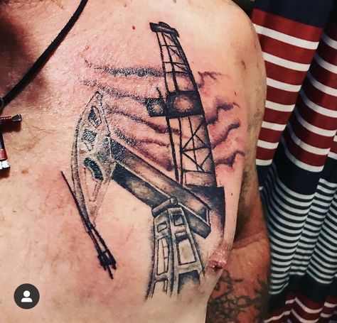 Oilfield Tattoos, Oilfield Trash, Geometric Tattoo, Cool Tattoos, Tatting, Tattoo Designs, Tattoos, Quick Saves