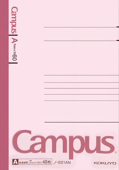 Campus Notebook Cover, Goodnotes Paper, Online Notes, Campus Notebook, Goodnotes Cover, Pink Notepad, Goodnotes Notebook, Laptop Aesthetic, School Book Covers