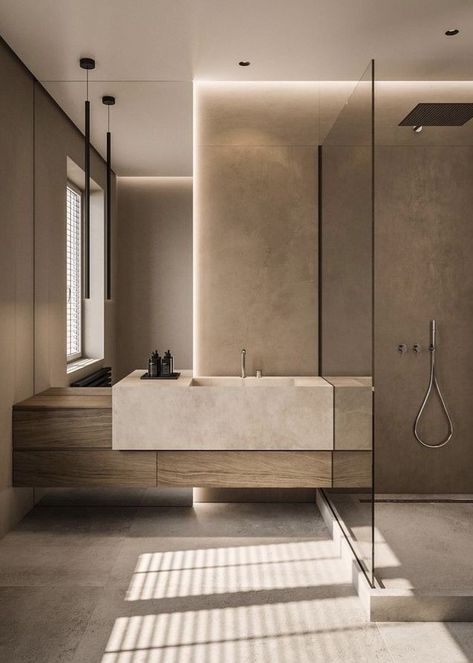 Bathroom Inspo Interior Design, Bathroom Inspiration Modern, Bathroom Decor Luxury, Washroom Design, Bad Inspiration, Modern House Exterior Design, 아파트 인테리어, Bathroom Design Decor, Double Bathroom