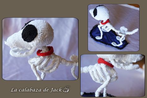 Scraps Amigurumi - Corpse bride by cristell15 on DeviantArt Scrap Crochet, Crochet Costumes, Crochet Skull, Crochet Disney, Easy Crochet Stitches, Crochet Goodies, Corpse Bride, Halloween Crochet, Cute Crochet