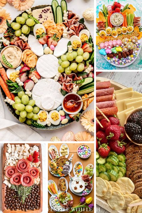 Smoked Salmon Platter, Salmon Platter, Strawberry Feta, Spring Snacks, Easter Lunch, Chocolate Covered Almonds, Rainbow Fruit, Wafer Cookies, Banana Chips