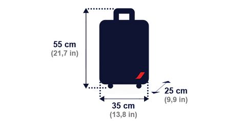 Air France Size and Weight Limits for Hand Baggage :: 21.7" x 13.8" x 9.9" | May not exceed 26 lbs. International Carry On Luggage, Yoyo Stroller, Hand Baggage, Small Luggage, Checked Baggage, Inflatable Mattress, Pet Crate, Packing List For Travel, Air France