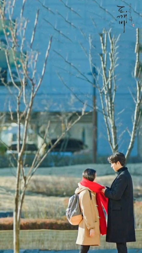 Goblin The Lonely And Great God, Goblin Korean Drama, Goblin Kdrama, Scene Aesthetic, Korean Drama Songs, Yook Sungjae, Korean Couple, Korean Drama Best, Gong Yoo