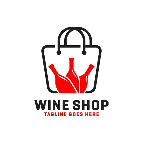 wine or liquor store logo Liquor Store Logo, Liquor Logo, Store Logo, Wine Store, Liquor Store, Liquor, Vector Art, Beer, Clip Art