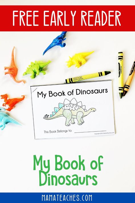 Dinosaur Science Preschool, Dinosaur Reading Activities, Dinosaur Activities Kindergarten, Dinosaur Storytime, Dino Activities, Preschool Dinosaurs, Dinosaurs Kindergarten, Dinosaur Crafts Preschool, Dinosaur Lesson