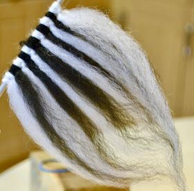 Acrylic yarn weft, brushed before straightening Yarn Wigs Diy, Diy Hair Weft, Yarn Wigs, Yarn Monsters, Yarn Wig, Diy Wig, Yarn Dolls, Custom Monster High Dolls, Doll Diy