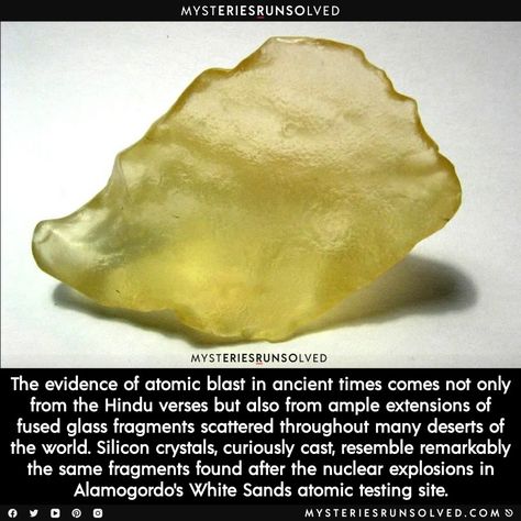 Deserts Of The World, Mysteries Of The World, Ancient History Facts, Cool Science Facts, Interesting Facts About World, Desert Glass, Weird Science, Mystery Of History, Unbelievable Facts