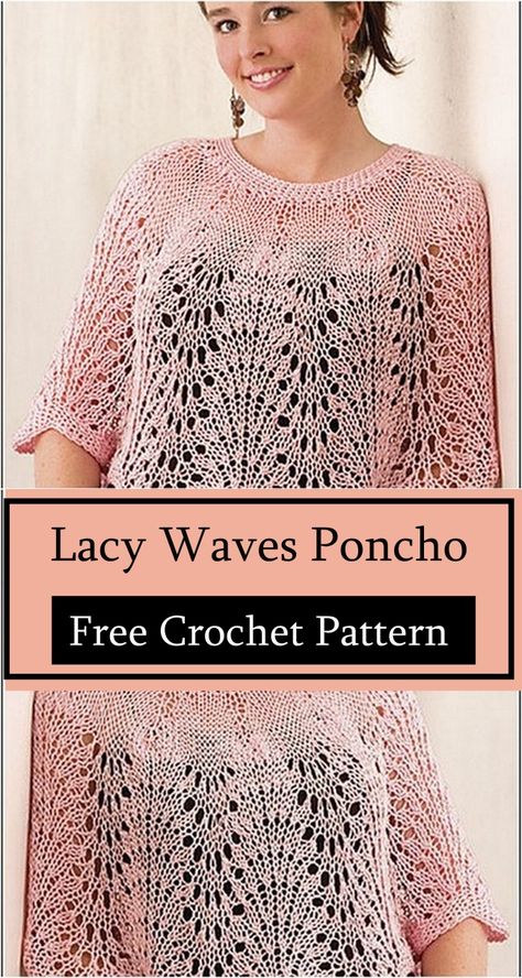 Crochet Lacy Poncho Patterns Crochet Lace Poncho Free Pattern, Wrap Alternatives, Crochet Poncho Free Pattern Woman, Crochet Lace Poncho, Free Crochet Poncho Patterns, Christmas Gifts Crochet, Gift Box Pattern, Maple Leaf Table Runner, Leaf Table Runner