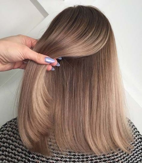 Sombre Hair, Dirty Blonde Hair, Dark Blonde Hair, Hair 2018, Blonde Hair Looks, Brown Blonde Hair, Permed Hairstyles, Hair Color Balayage, Hair Inspiration Color