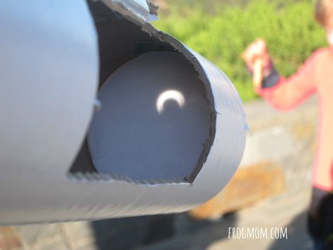 Solar Eclipse Kids Activities - Solar Eclipse Pinhole Camera Pinhole Camera For Eclipse, How To Make A Solar Eclipse Viewer, Pinhole Viewer For Eclipse, Eclipse Pinhole Viewer, Pin Hole Camera For Eclipse, Eclipse For Kids, Solar Eclipse Viewer, Homemade Solar Eclipse Glasses, How To View A Solar Eclipse