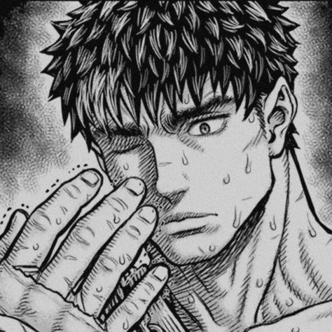 Guts Manga Icon, Guts Face, Guts Berserk Manga, Guts Pfp, Guts Icon, Berserk Icons, Black Swordsman, Madara Wallpaper, Guts Berserk