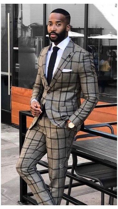 Checked Suits For Men, Checks Suits For Men, Vintage Suits For Men, Classic Suits For Men, Check Suits For Men, Men Mode, A Man In A Suit, To Start A Conversation, Man In A Suit