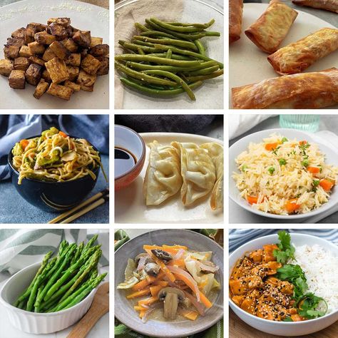 Wonton Side Dishes, Potstickers And Sides, What To Eat With Potstickers, Potsticker Side Dish, What To Serve With Pot Stickers, What To Serve With Potstickers, Asparagus Egg, Spicy Cucumber Salad, Chicken Chow Mein