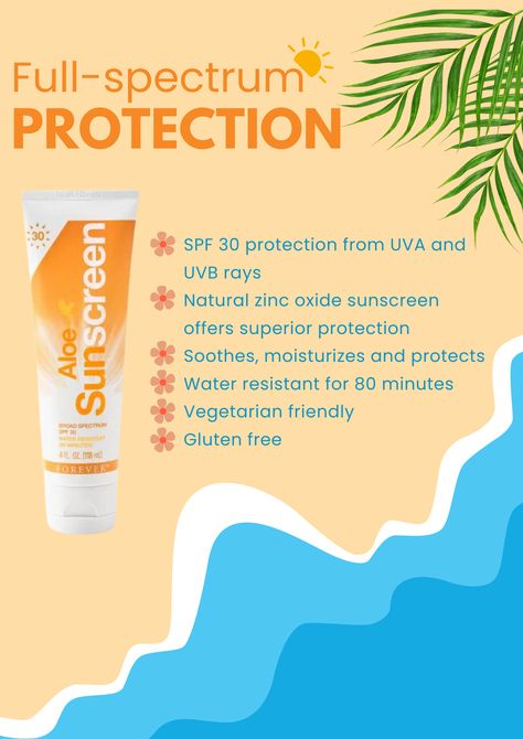 You will never go wrong with using Aloe Vera Based Sunscreen product. Protect your family's health 100% Absorbent C Forever Living, Sunscreen Product, Aloe Scrub Forever Living, Aloe Sun Screen Forever Living, Aloe Vera Forever Living Products, Aloe Sunscreen, Network Marketing Quotes, Zinc Oxide Sunscreen, Forever Living Aloe Vera