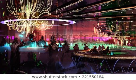 digital painting of people in a sci-fi bar,illustration Bar Illustration, Cyberpunk Interior, Sci Fi Environment, Painting People, Star Wars Artwork, Hard Rock, High Quality Art Prints, Night Club, Fine Art America