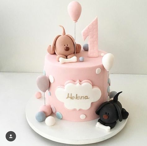 Birthday Cake With Dog Design, Puppy Cake Ideas, Dog Theme Birthday Cake For Kids, Puppy Cake Design, Cake Dog Design, Puppy Cakes For Girls Birthday, Puppy Themed Birthday Cake, Dog Cake Design Ideas, Dog Birthday Cake Design