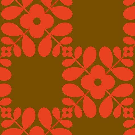 English Gardens, Flower Tile, Orla Kiely, Flowers And Leaves, News Design, Lattice, New Design, Tile, Spring Summer