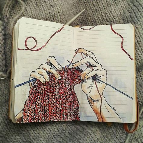 Notebook, Knitting