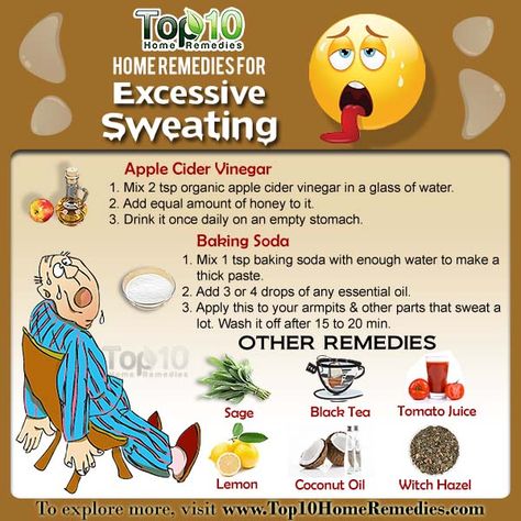 Sweating Remedies, Top 10 Home Remedies, Organic Apple Cider Vinegar, Natural Cold Remedies, Excessive Sweating, Skin Remedies, Homemade Remedies, Natural Home Remedies, Cider Vinegar